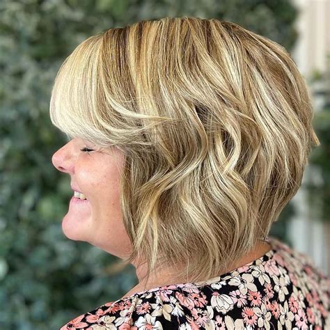 plus size hairstyles for over 50 and overweight